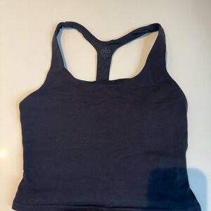 ALO Yoga Women's Black Tank Top